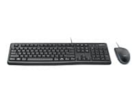 LOGITECH - Desktop MK120 - keyboard and mouse set - Nordic Input Device