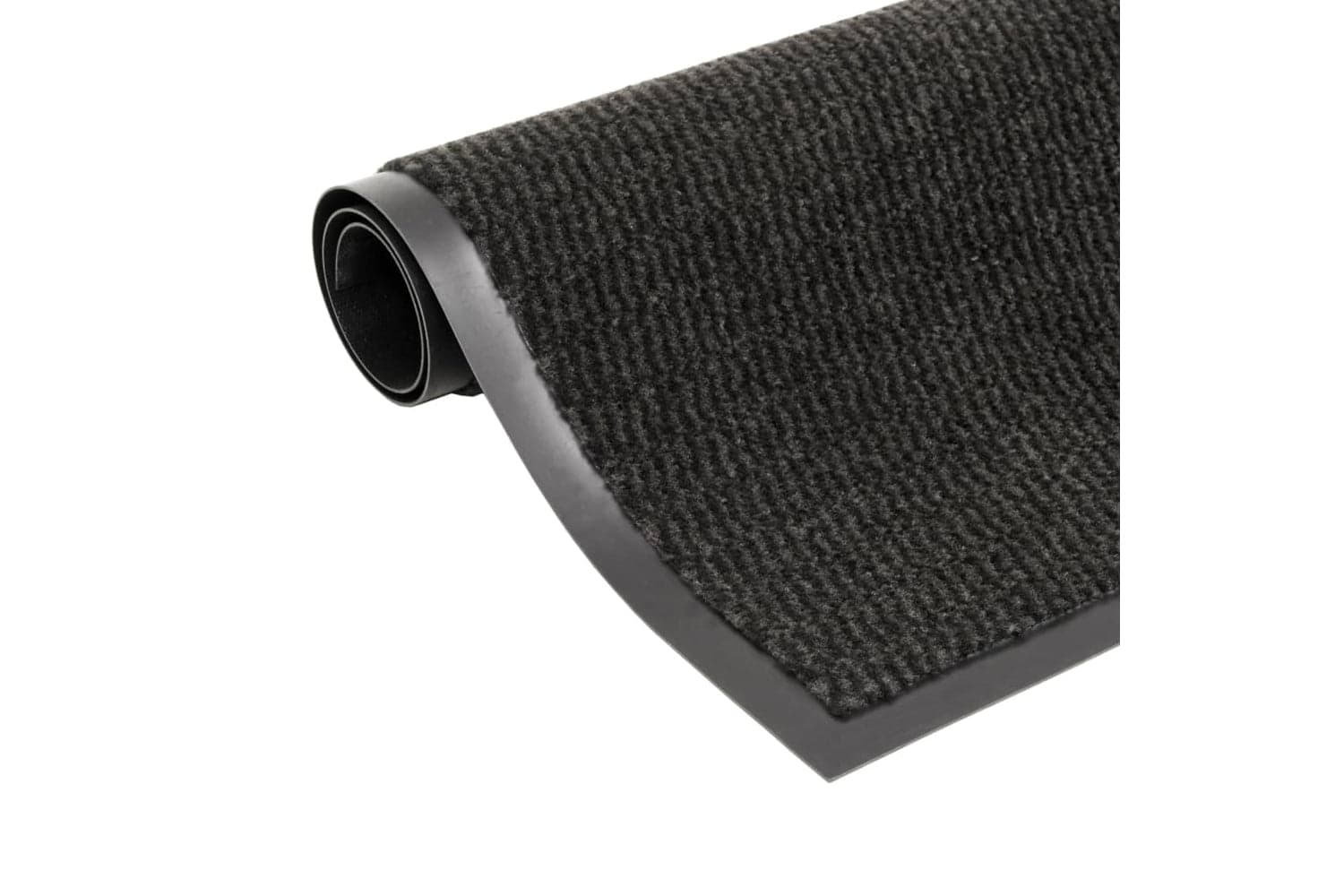 vidaXL 132711 Dust Control Mat Rectangular Tufted 80x120cm Black