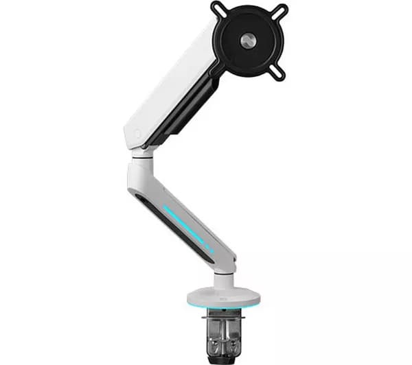 ONE FOR ALL DM8120 Universal Gaming Single Arm 21-45" Monitor Desk Mount - White
