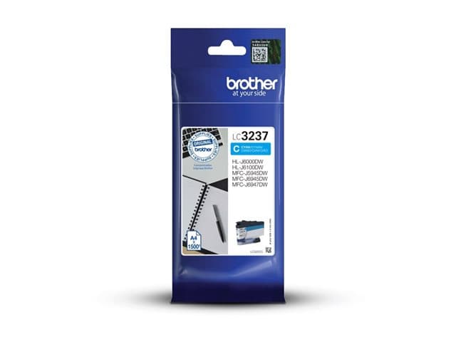 BROTHER - LC3237C - cyan - original - ink cartridge