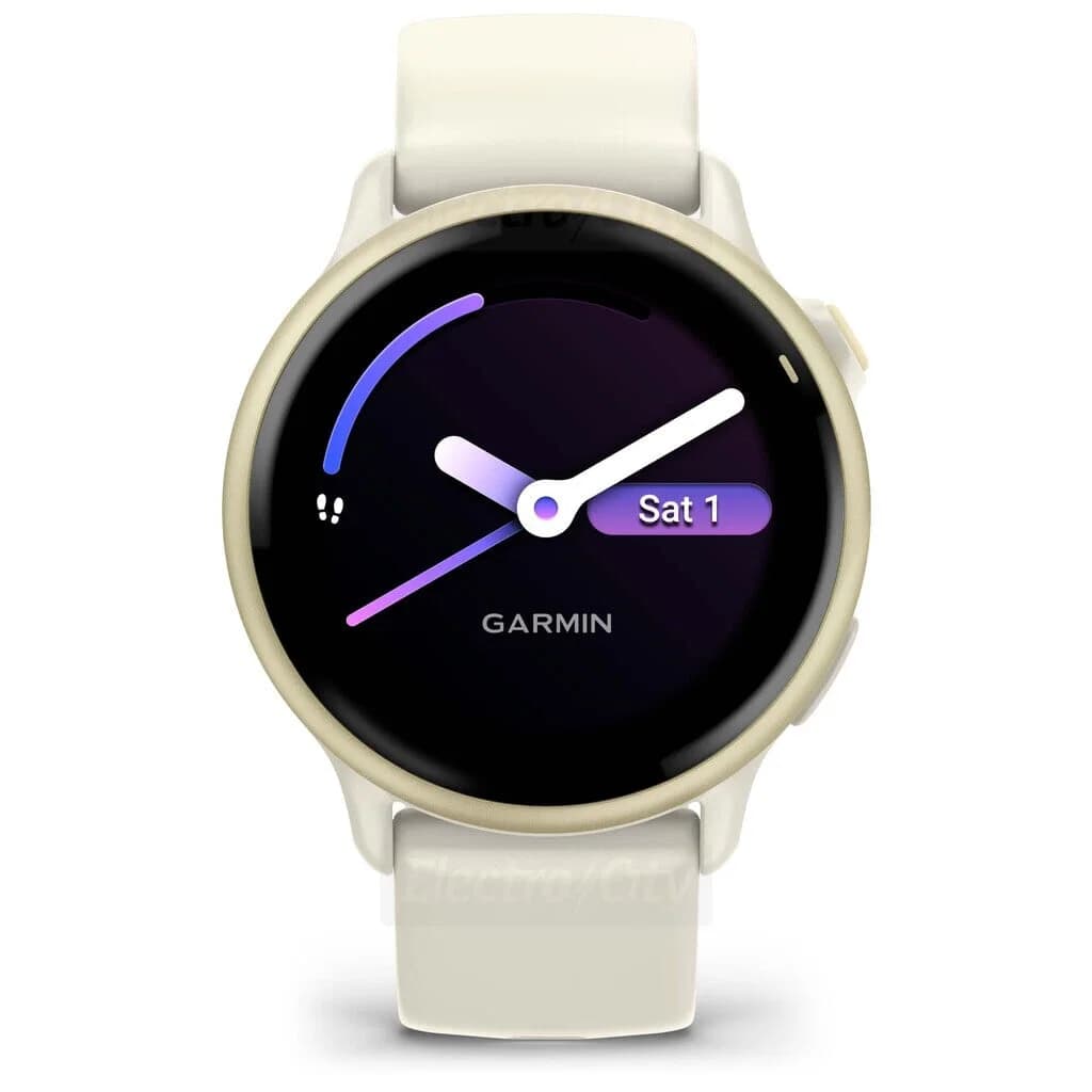 Garmin Vivoactive 6 Fitness Smartwatch | Lunar Gold & Bone
