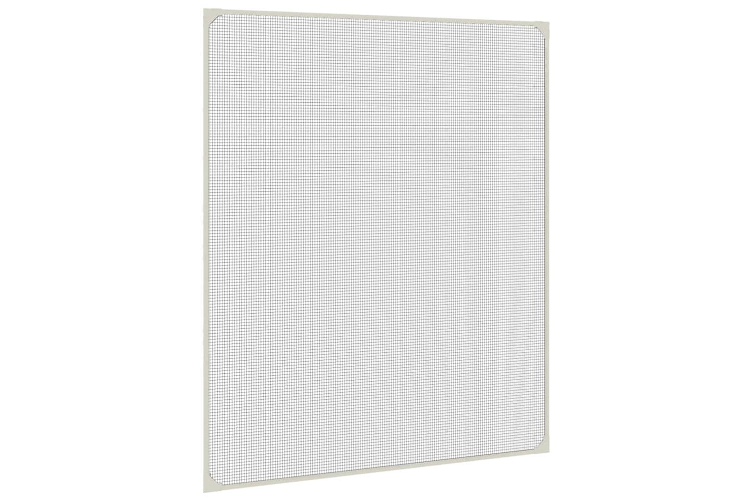 vidaXL 153851 Magnetic Insect Screen For Windows White 100x120cm