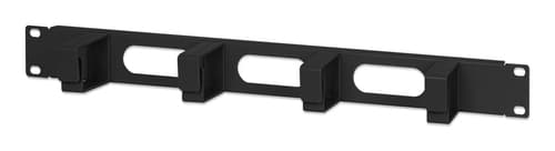 19IN CABLE MANAGEMENT PANEL 1U-4 SHORT PLASTIC RIN