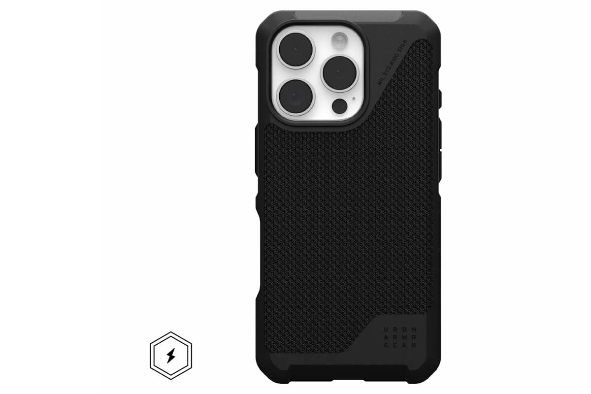 UAG Metropolis LT iPhone 16 Pro MagSafe Case | Black