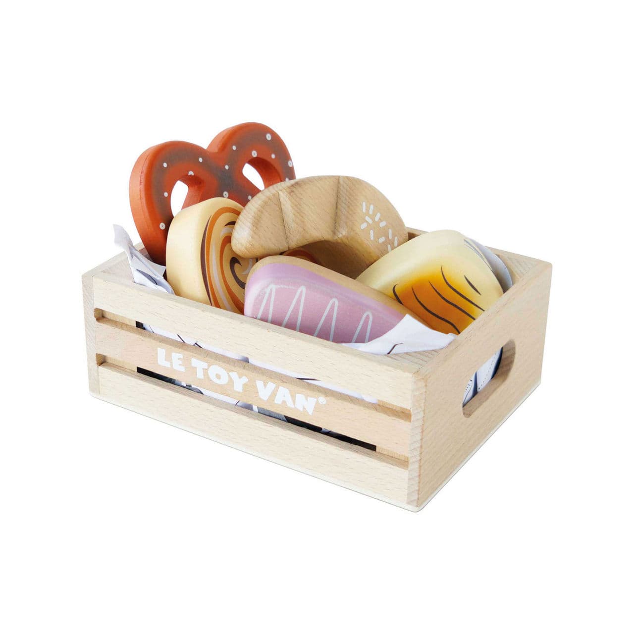 Bakery & Patisserie Wooden Market Crate