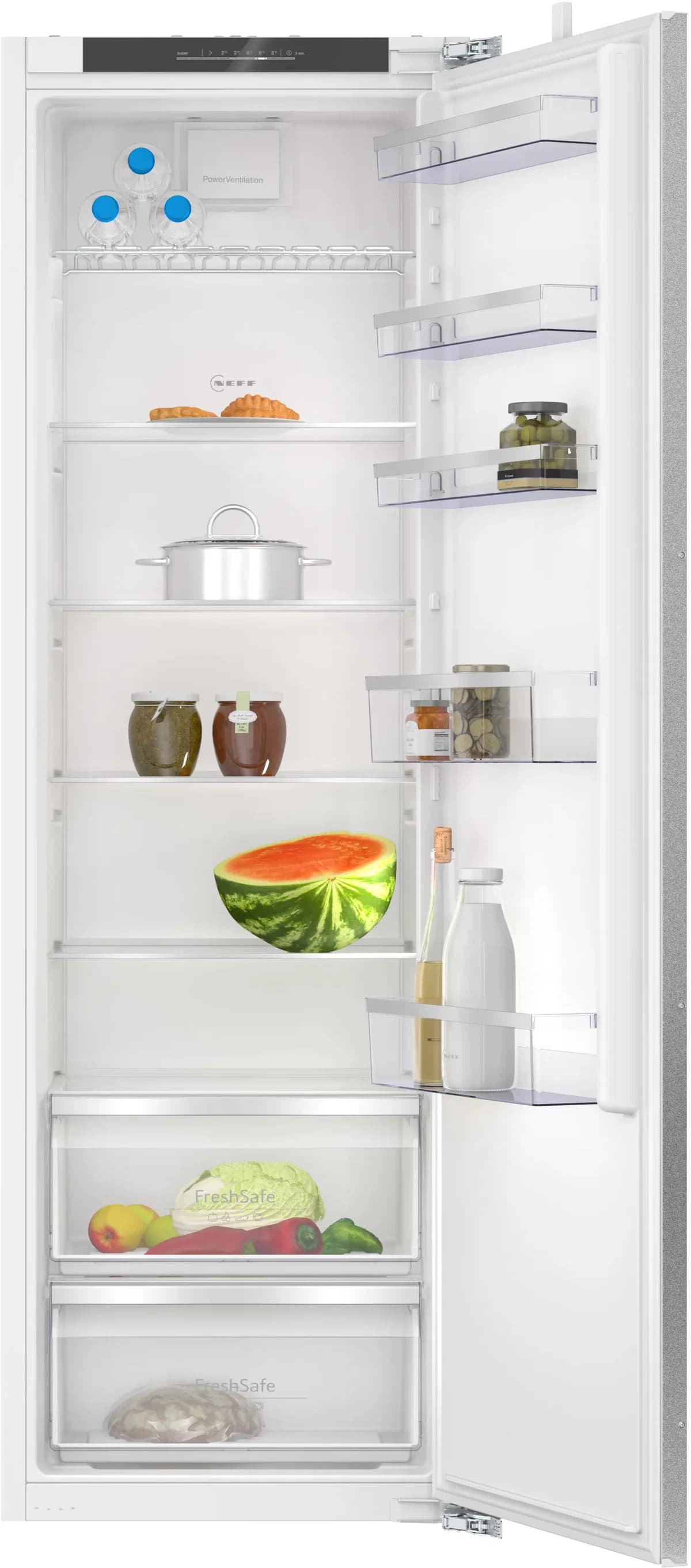 NEFF N50 Integrated Tall Larder Fridge 177cm | KI1812FE0G