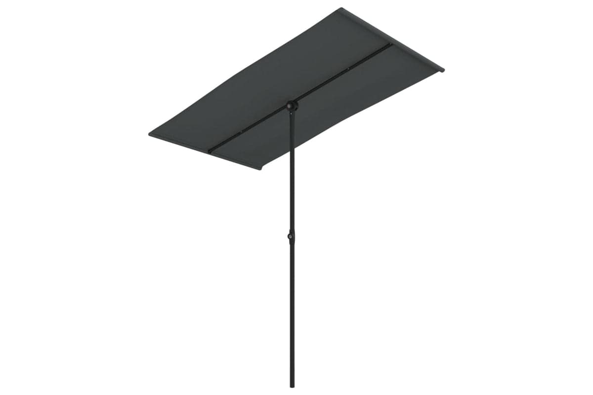 vidaXL 47330 Outdoor Parasol With Aluminium Pole 180x110cm Anthracite