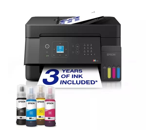 EPSON EcoTank ET-4900 All-in-One Wireless Inkjet Printer