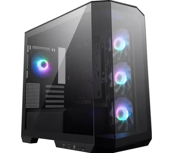 MSI MAG PANO M100R PZ MicroATX Mid-Tower PC Case - Black