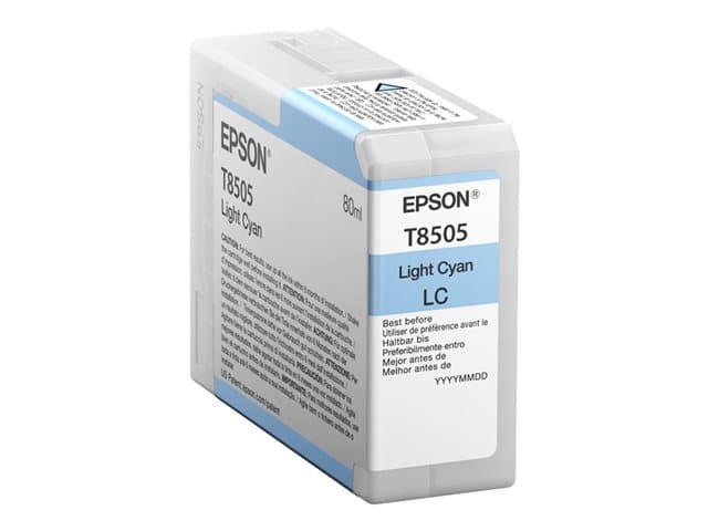 EPSON - T8505 - light cyan - original - ink cartridge