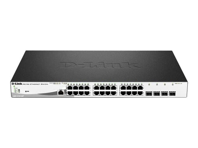 D-LINK - DGS 1210-28MP - switch - 28 ports - Managed - rack-mountable