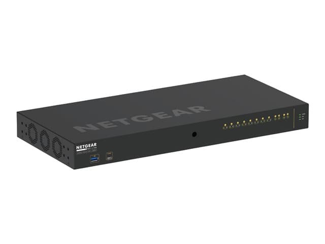 NETGEAR - AV Line M4250-10G2XF-PoE+ - switch - 12 ports - Managed - rack-mountable