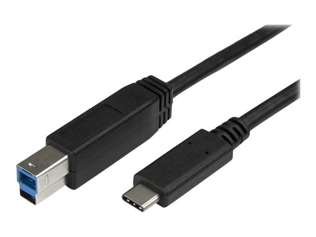 STARTECH.COM - StarTech USB C to USB B Printer Cable - 6 ft / 2m - USB C Printer Cable - USB C to USB B Cable - USB Type C to Type B (USB315CB2M) - USB cable - USB-C to USB Type B - 2 m