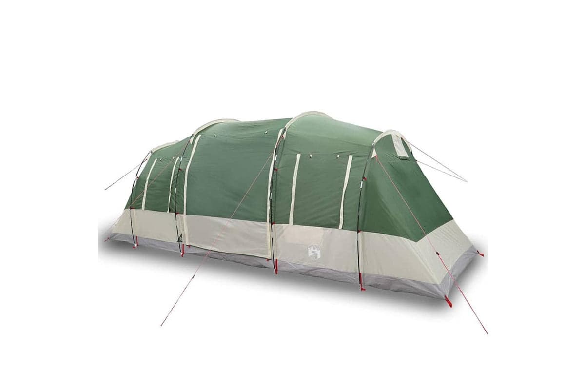 Vidaxl Family Tent Tunnel 6-person Green Waterproof