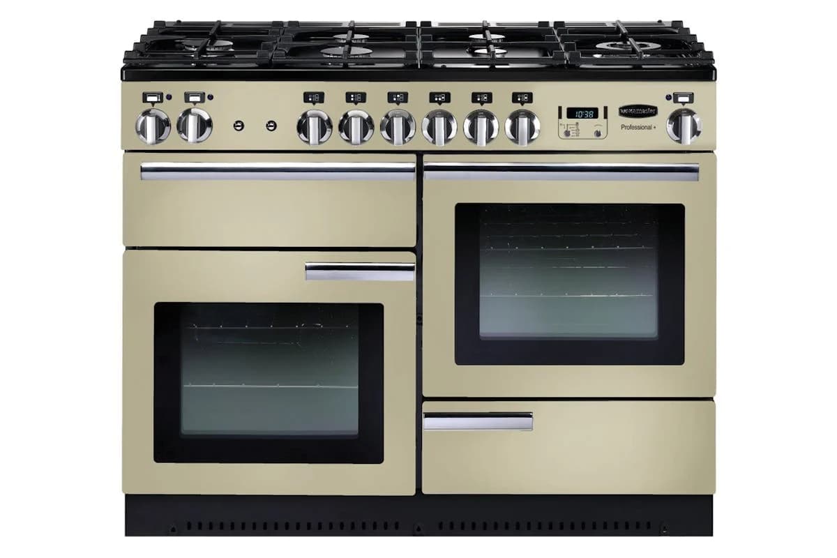 Rangemaster Professional Plus 110cm Dual Fuel Range Cooker | PROP110DFFCR/C | Cream