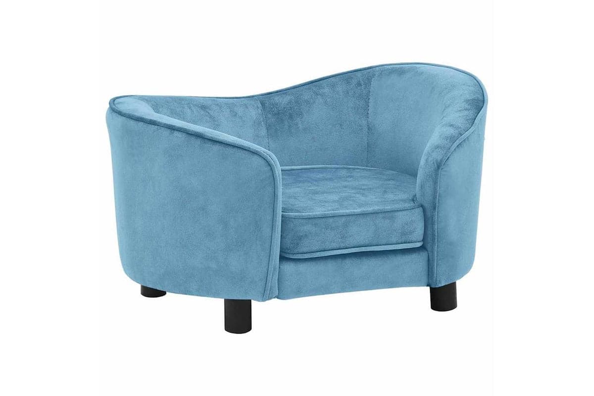 Vidaxl Dog Sofa Turquoise 69x49x40 Cm Plush