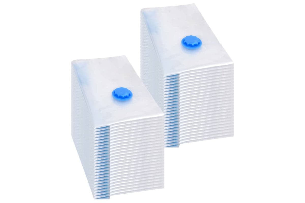vidaXL 51331 Vacuum Travel Storage Bags Clothing Bags 60x40cm 50 Pcs