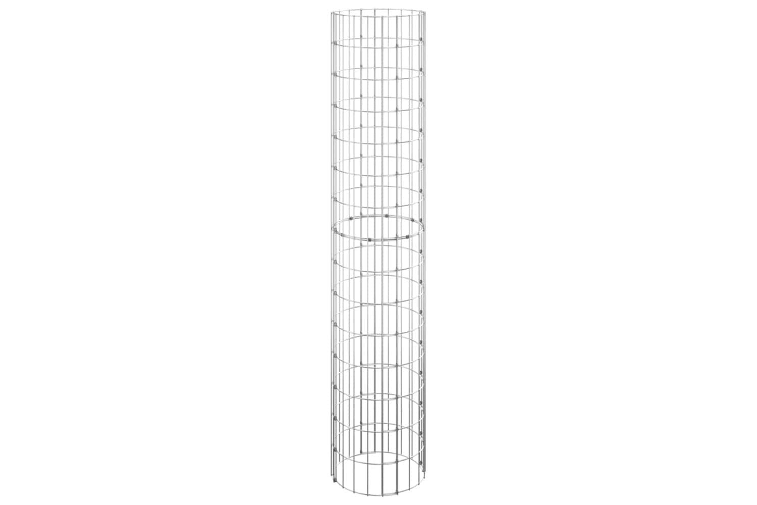 vidaXL Circular Gabion Pole