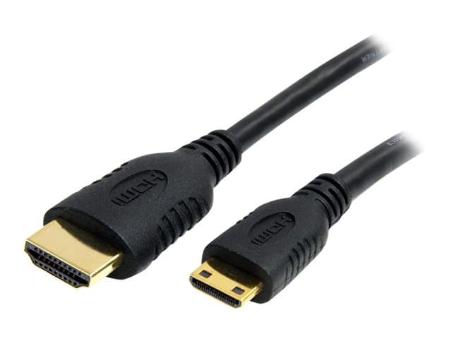 STARTECH.COM - Startech 0.5m High Speed HDMI Cable with Ethernet HDMI to HDMI Mini - HDMI cable with Ethernet - 50 cm