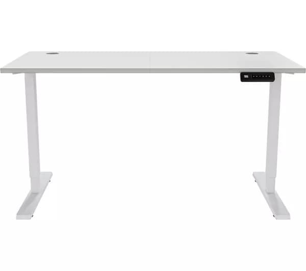 ZEN Elevate 120 Electric Standing Desk - White