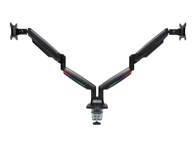 KENSINGTON - SmartFit One-Touch Height Adjustable Dual Monitor Arm mounting kit - adjustable arm - for 2 monitors
