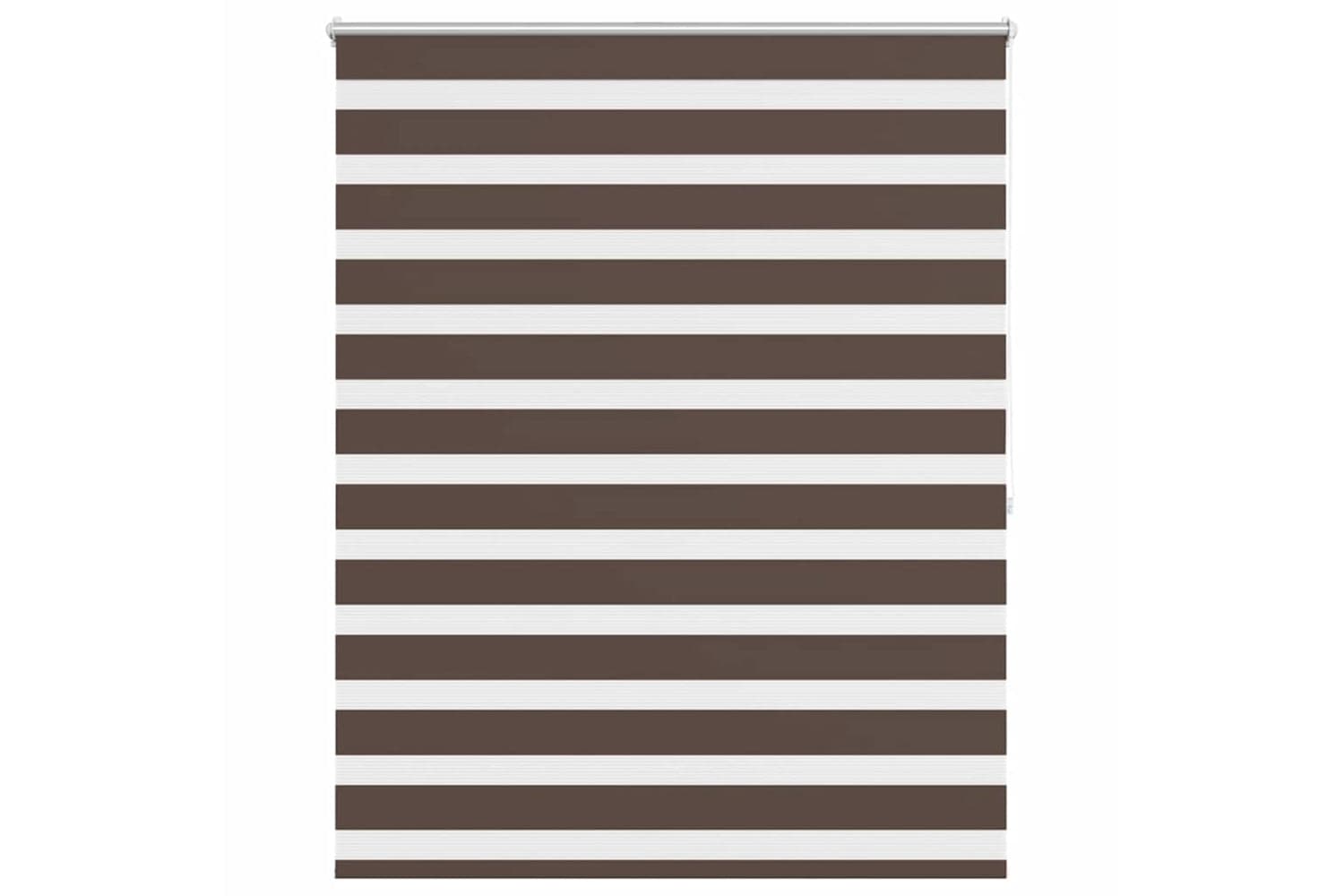 vidaXL 240217 Zebra Blind 120 X 175cm Coffee