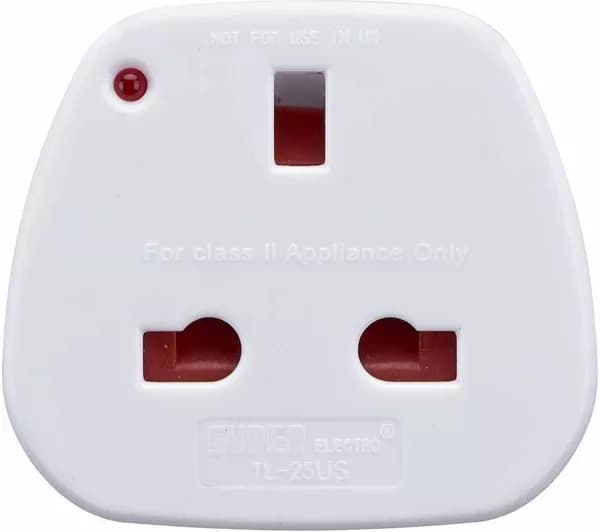 LOGIK LUKUS20 UK to US Travel Plug Adapter