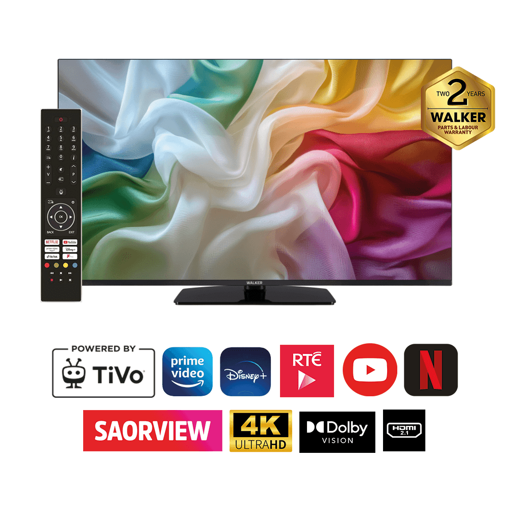 WALKER            50INCH  UHD 4K SMART TV