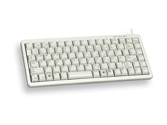 Cherry - Compact-Keyboard G84-4100 - keyboard - German - light grey Input Device