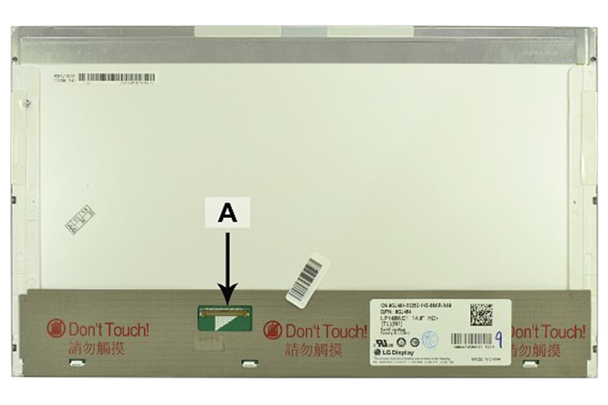 2-Power 14.0" HD+ 1600x900 LED Matte Panel