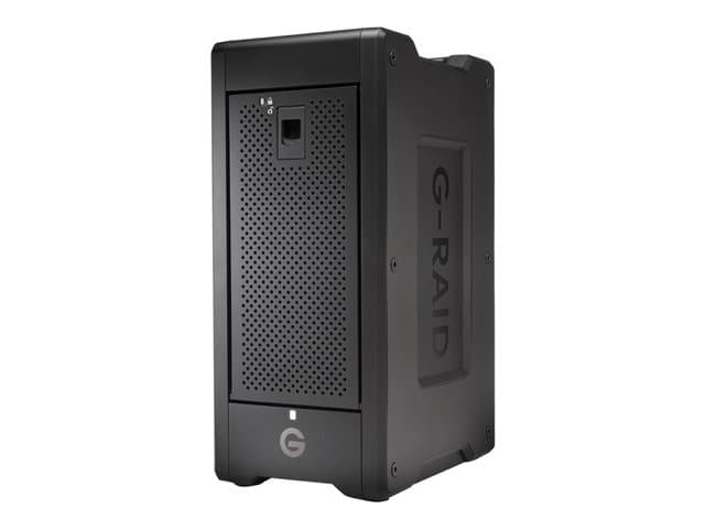 SANDISK - Professional G-RAID SHUTTLE 8 - Hard drive array - 96 TB - 8 bays - HDD 12 TB x 8 - Thunderbolt 3, USB 3.2 Gen 2 (external)