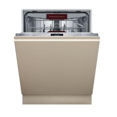 Neff N50 Integrated Dishwasher - Smart Wi-Fi, D-Rated, Silver control panel