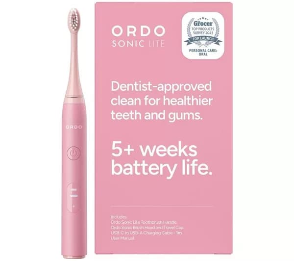 ORDO Sonic Lite Electric Toothbrush - Petal