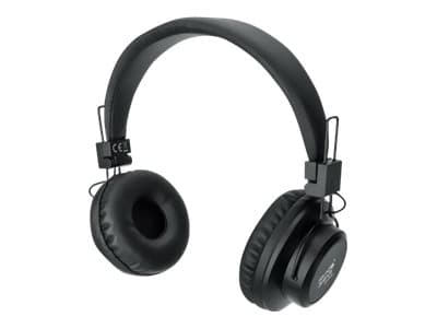 Manhattan Sound Science Bluetooth On-Ear Headset (Clearance Pricing), Microphone, FM Radio, Integrated Controls, 8 hour usage time, Max Range 10m, Mic