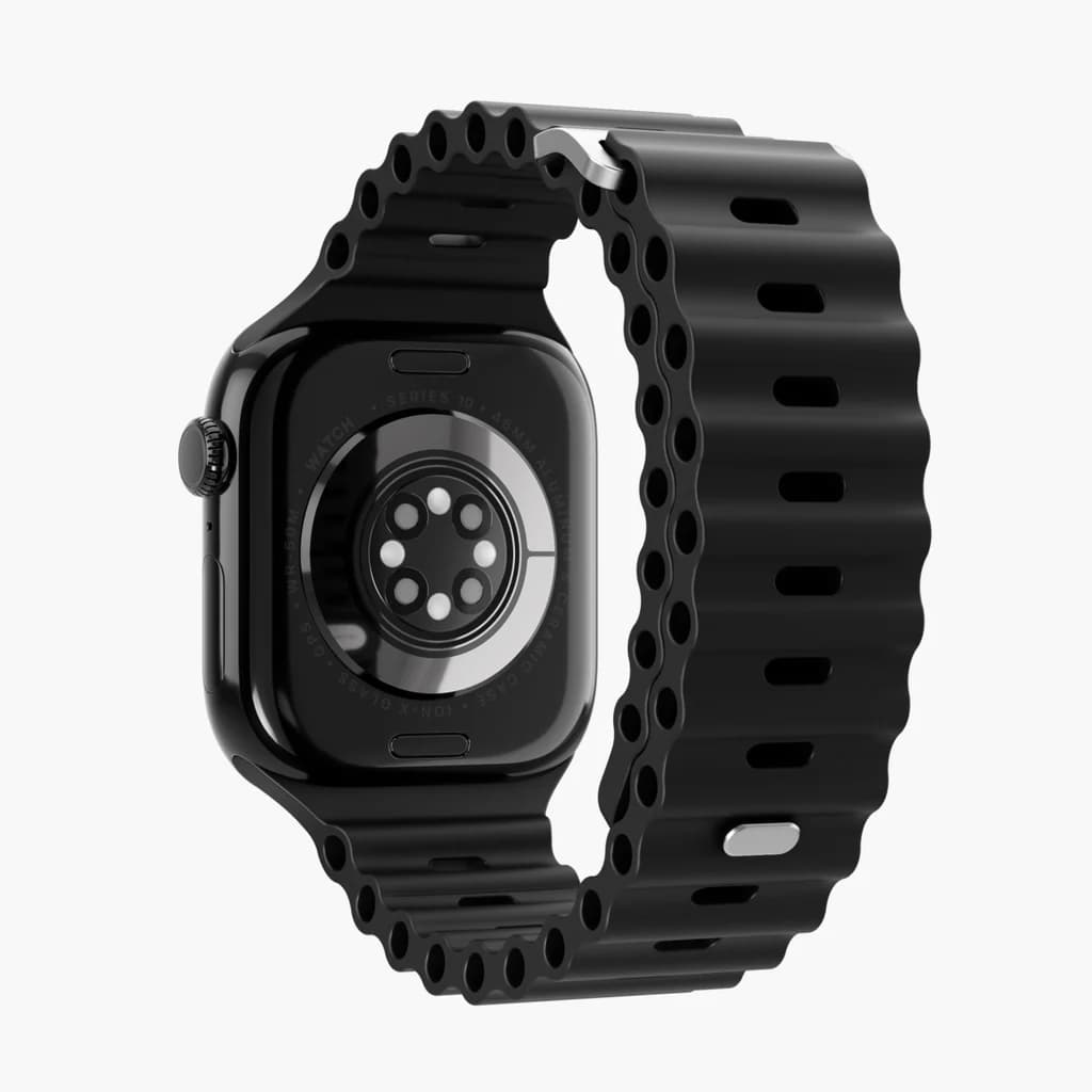 Vonmählen Wave Band 2 38 | 40 | 41mm One Size - Black | AWS00115
