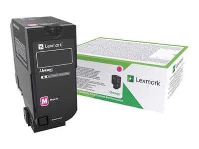 LEXMARK - High Yield - magenta - original - toner cartridge - LCCP, LRP, Lexmark Corporate