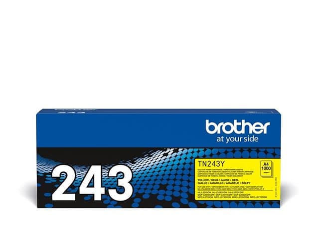 BROTHER - TN243Y - yellow - original - toner cartridge