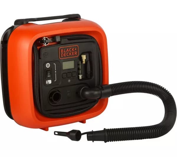 BLACK + DECKER ASI400-XJ 12 V High Volume Cordless Inflator - Orange