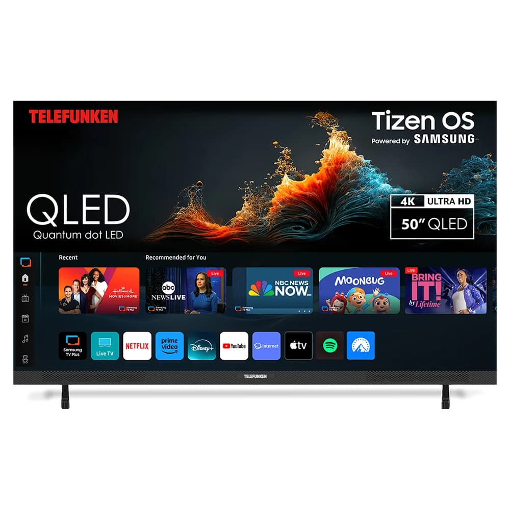 Telefunken N27 50" 4K Smart TV - Black | N27-QLED-T50