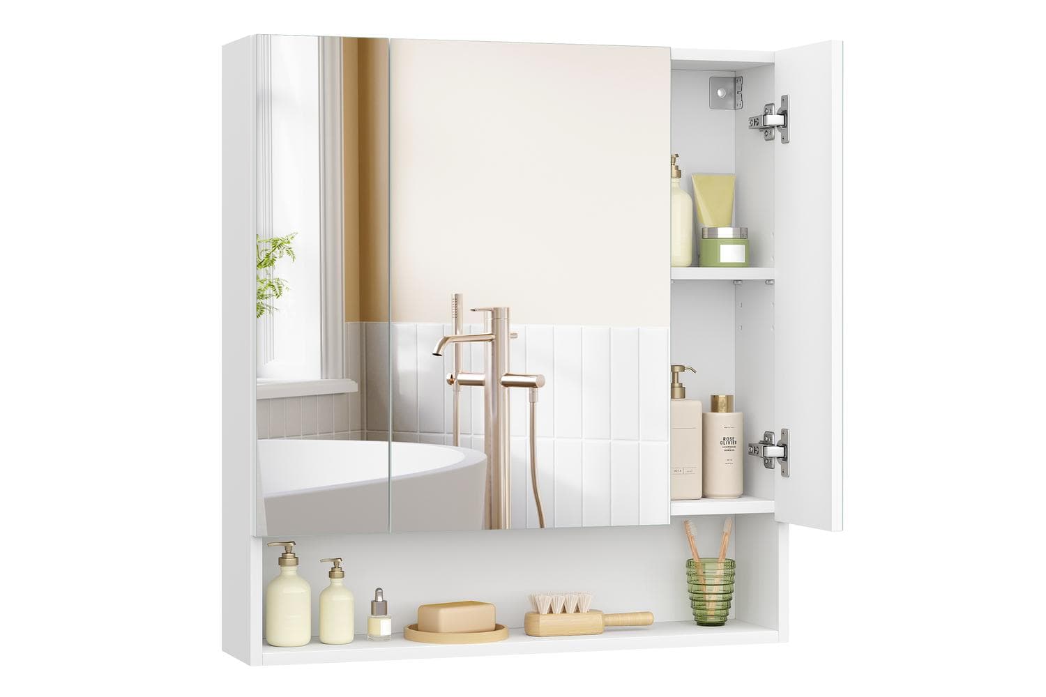 Vasagle Kailyn Bathroom Mirror Cabinet