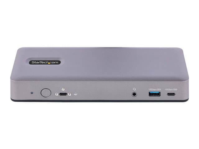 STARTECH.COM - Startech USB-C Docking Station - Multi Monitor HDMI/DP/DP Alt Mode USB-C Dock - 3x 4K30 / 2x 4K60 - 7-Port USB Hub - 60W Power Delivery - GbE - 3.5mm Audio - Works With Chromebook certified - Docking station - USB-C / Thunderbolt 3 / Thunderbolt 4 - 2 x H