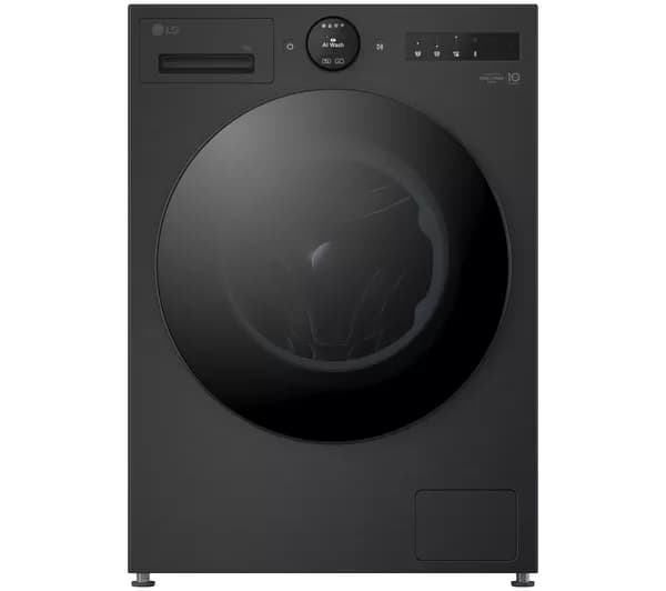 LG Series 7 AI Direct Drive F4X7009TBB WiFi-enabled 9 kg 1400 Spin Washing Machine - Matte Black