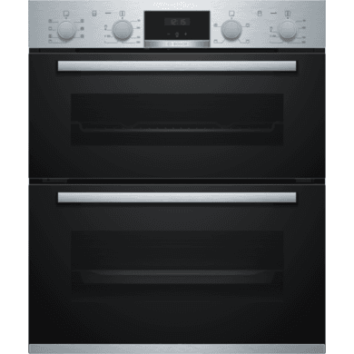 Bosch Series 4 NBS533BS0B Built-Under Electric Double Oven - Stainless Steel