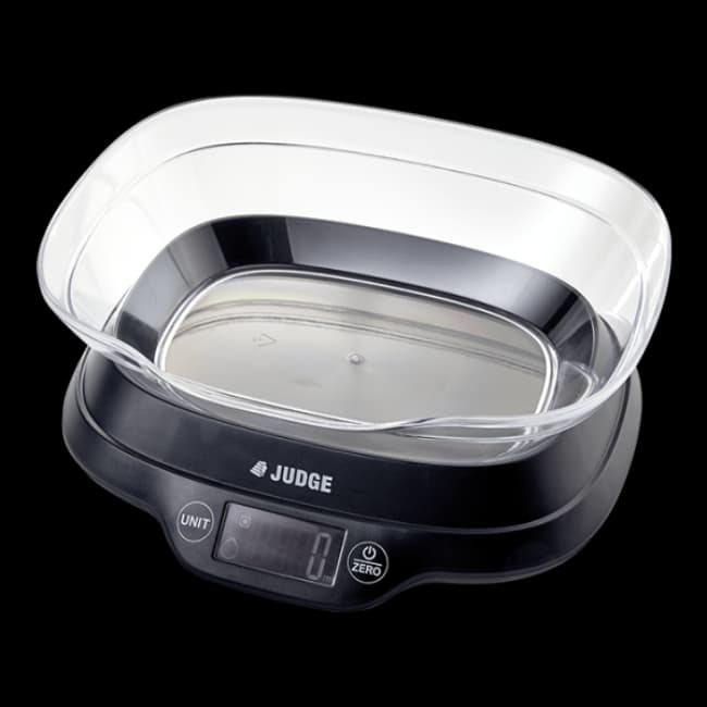 Judge Kitchen 5kg Digital Bowl Scales - Black | J417
