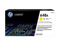 HP - 648A - yellow - original - LaserJet - toner cartridge (CE262A)