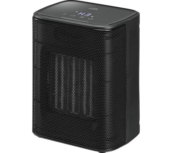 LOGIK 10300486 Ceramic Fan Heater - Black