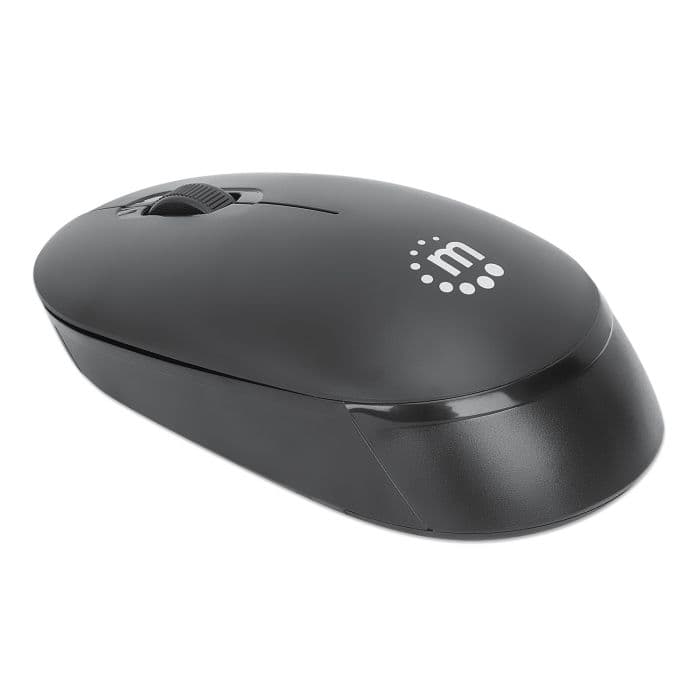 Manhattan 190145, Performance III, Wireless Optical USB Mouse, Black