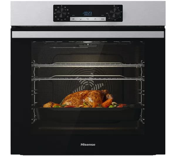 HISENSE BI62212AXUK Electric Steam Oven - Black & Stainless Steel