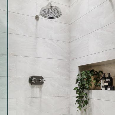 Camden Chrome 1 Outlet Thermostatic Mixer Shower Set