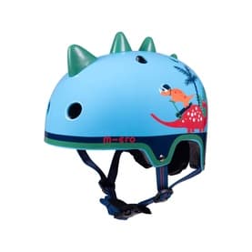 Micro Scooter Dino Printed 3D Medium Bike Helmet
